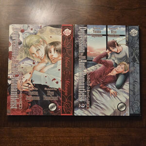 RARE OOP Depression of the Anti-Romanticist (Complete) Manga Books - Yaoi / BL